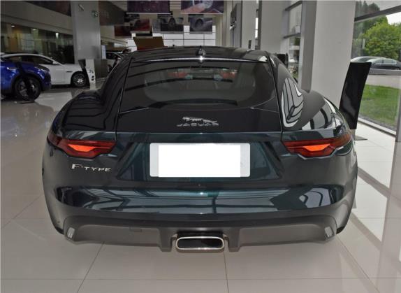 捷豹F-TYPE 2021款 P300 后驱硬顶版 外观   正后