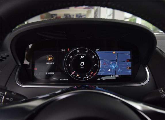 捷豹F-TYPE 2021款 P300 后驱硬顶版 中控类   仪表盘