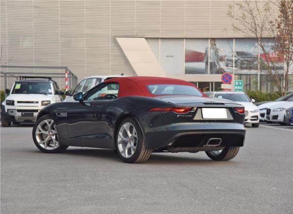 捷豹F-TYPE 2021款 P300 后驱敞篷版 外观   斜后