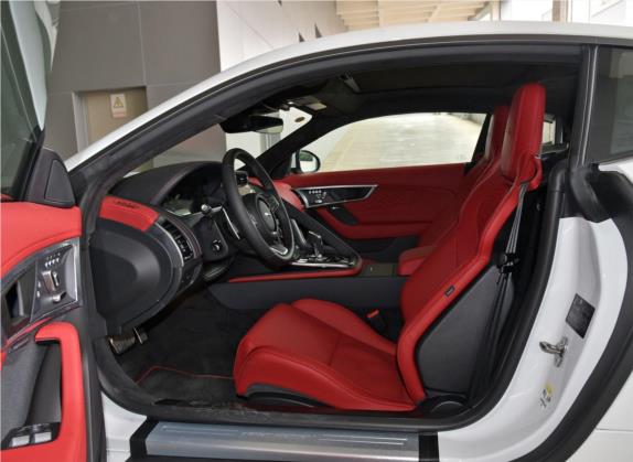 捷豹F-TYPE 2021款 P300 后驱First Edition硬顶版 车厢座椅   前排空间