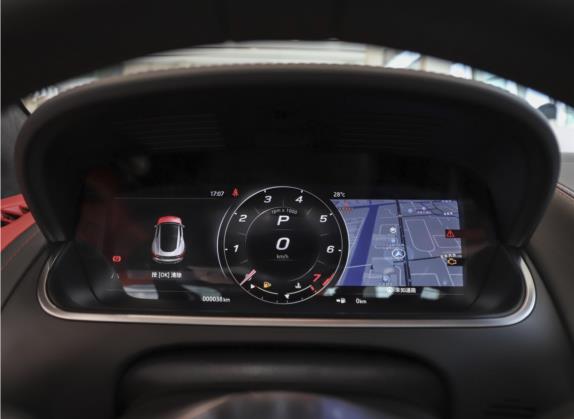 捷豹F-TYPE 2023款 P300 硬顶版 R-DYNAMIC BLACK 中控类   仪表盘