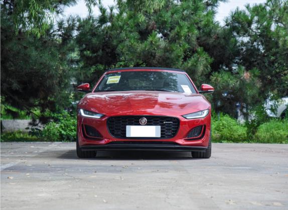 捷豹F-TYPE 2023款 P300 敞篷版 R-DYNAMIC BLACK 外观   正前