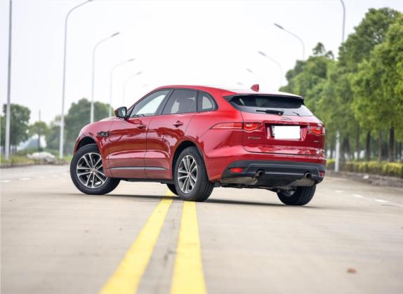 捷豹F-PACE 2016款 2.0T 两驱R-Sport运动版 外观   斜后
