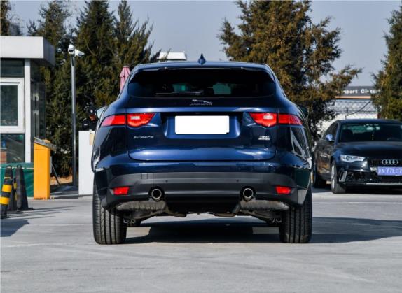 捷豹F-PACE 2018款 改款 2.0T 四驱R-Sport运动版 外观   正后
