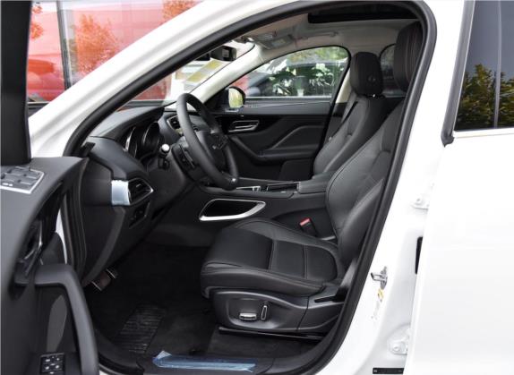 捷豹F-PACE 2019款 2.0T 四驱都市尊享版 车厢座椅   前排空间