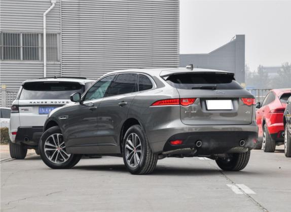 捷豹F-PACE 2019款 2.0T 四驱R-Sport运动版 外观   斜后