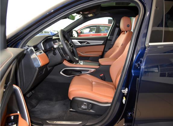 捷豹F-PACE 2021款 250PS R-Dynamic S 车厢座椅   前排空间