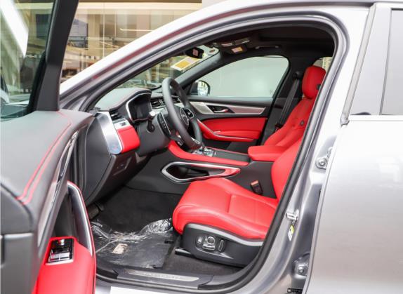 捷豹F-PACE 2021款 340PS R-Dynamic SE 车厢座椅   前排空间