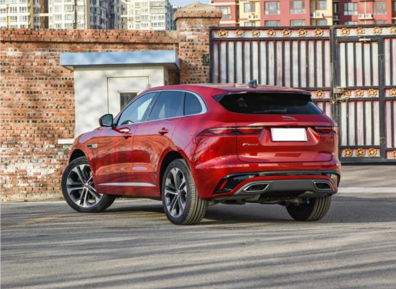 捷豹F-PACE 2022款 P340 R-Dynamic SE 外观   斜后