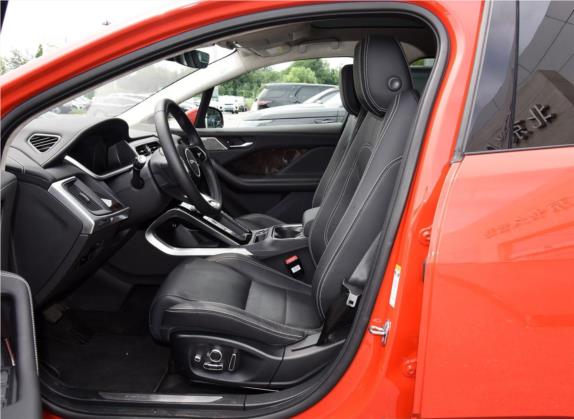 捷豹I-PACE 2018款 EV400 首发限量版 车厢座椅   前排空间