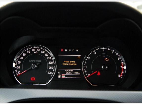 捷豹XK 2009款 XKR 5.0L V8机械增压硬顶跑车 中控类   仪表盘