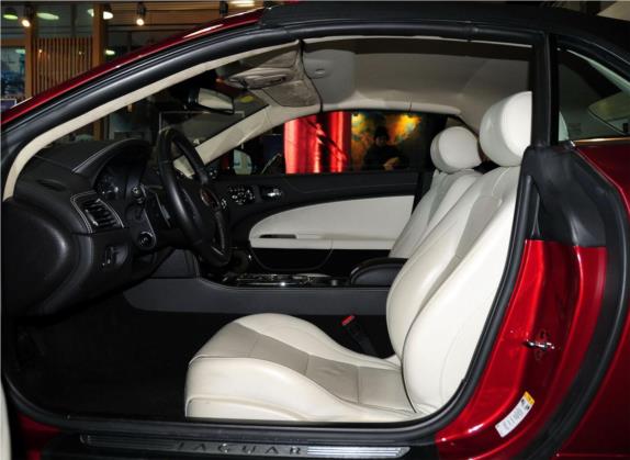 捷豹XK 2012款 XKR 5.0L 机械增压敞篷版 车厢座椅   前排空间