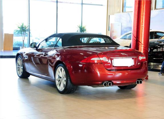 捷豹XK 2012款 XKR 5.0L 机械增压敞篷版 外观   斜后