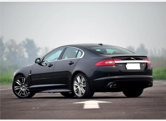 捷豹XF 2009款 XFR 5.0L V8机械增压版 外观   斜后