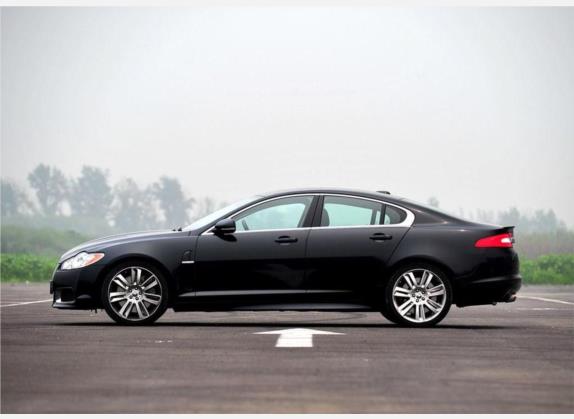 捷豹XF 2009款 XFR 5.0L V8机械增压版 外观   正侧