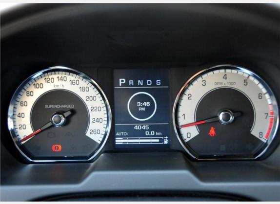 捷豹XF 2009款 XFR 5.0L V8机械增压版 中控类   仪表盘