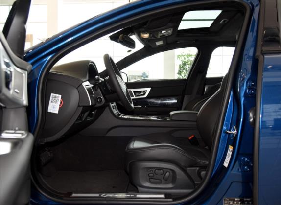 捷豹XF 2015款 XF 3.0 SC 80周年典藏R-Sport版 车厢座椅   前排空间