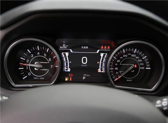 大指挥官 2018款 2.0T 四驱臻享版 国VI 中控类   仪表盘