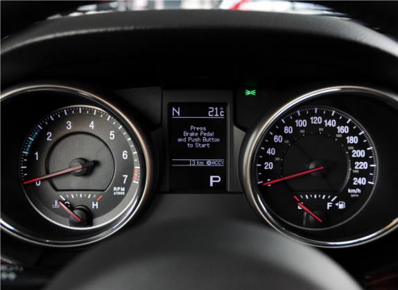 大切诺基(进口) 2012款 3.6L 旗舰导航版 中控类   仪表盘