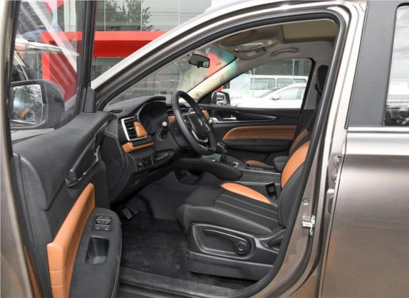 观境 2019款 1.6L 手动舒享型 车厢座椅   前排空间