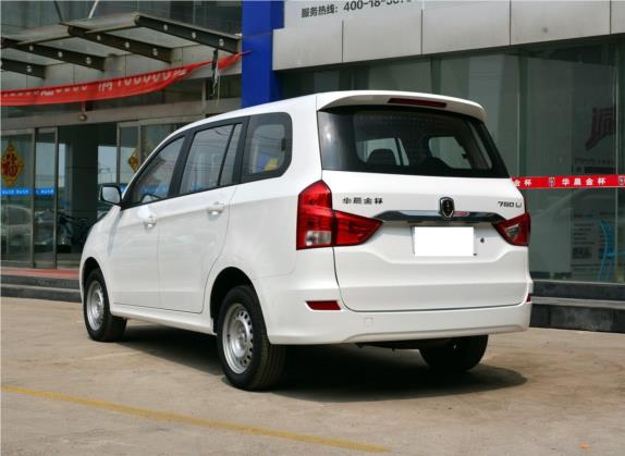 华晨金杯750 2015款 1.5L 舒适型 外观   斜后