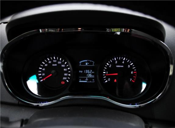 华晨金杯750 2016款 1.5L e动型 中控类   仪表盘