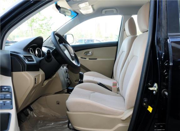 智尚S30 2013款 1.5L 手动时尚型 车厢座椅   前排空间