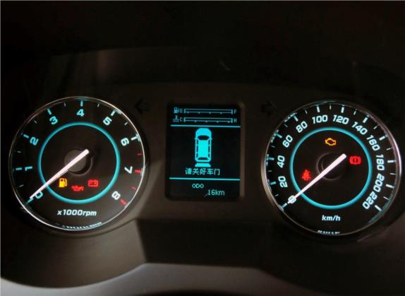 瑞风M5 2013款 2.0T 汽油手动商务版 中控类   仪表盘