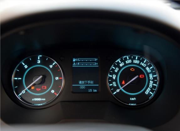 瑞风M5 2014款 1.9T 柴油手动商务版 中控类   仪表盘