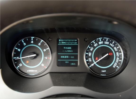瑞风M5 2016款 2.0T 汽油手动商务版 中控类   仪表盘