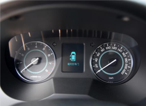 瑞风M5 2016款 2.0T 汽油手动公务版 中控类   仪表盘