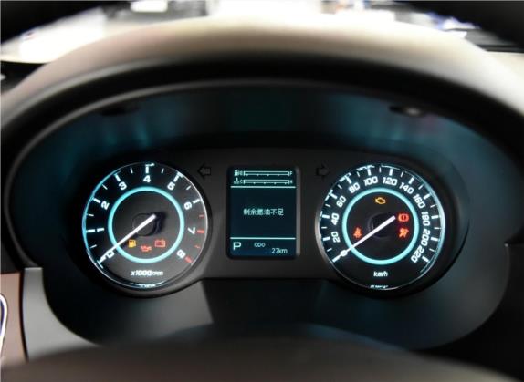 瑞风M5 2016款 2.0T 汽油自动公务版 中控类   仪表盘