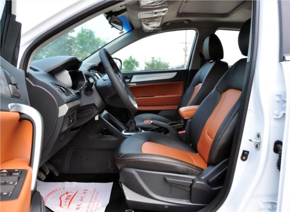 瑞风S5 2013款 2.0T 手动尊享版 车厢座椅   前排空间