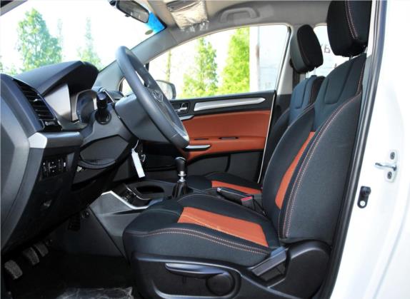 瑞风S3 2014款 1.5L 手动豪华型 车厢座椅   前排空间
