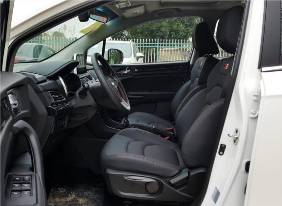 瑞风S3 2017款 1.6L 手动智能互联型 车厢座椅   前排空间