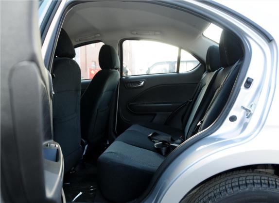 和悦A13 2014款 1.3L 手动豪华型 车厢座椅   后排空间