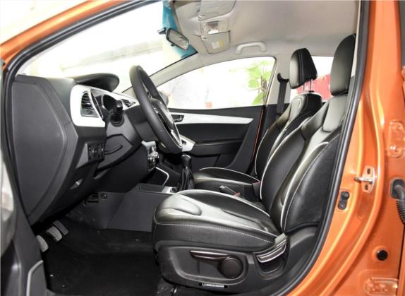 瑞风S2 2016款 1.5L 手动豪华智能型 双色版 车厢座椅   前排空间