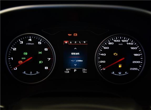 瑞风S7 2017款 1.5T 自动舒适型 中控类   仪表盘