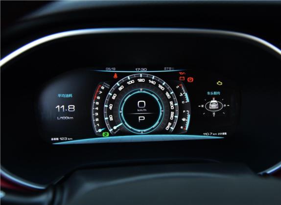 瑞风S7 2017款 1.5T 自动豪华智能型 中控类   仪表盘