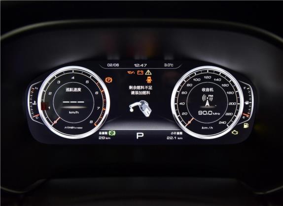 瑞风S7 2018款 运动版 1.5T 自动豪华型 5座 中控类   仪表盘