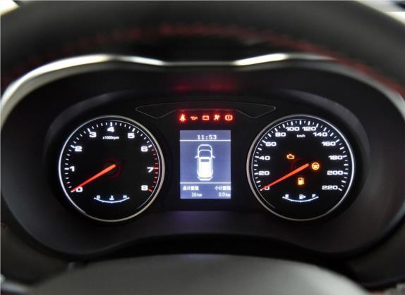 瑞风R3 2018款 1.6L 手动豪华天窗型 中控类   仪表盘