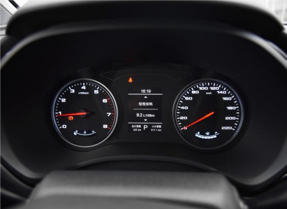 瑞风S4 2019款 1.6L CVT梦想型 中控类   仪表盘