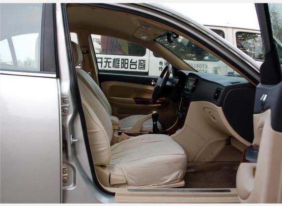 宾悦 2008款 2.0L 手动舒适型 车厢座椅   前排空间