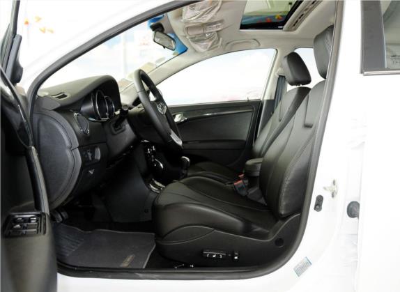 和悦 2012款 1.5L 手动尊贵运动型 车厢座椅   前排空间