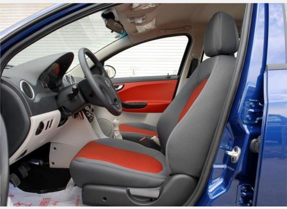 同悦RS 2009款 RS 1.3L 手动舒适型 车厢座椅   前排空间