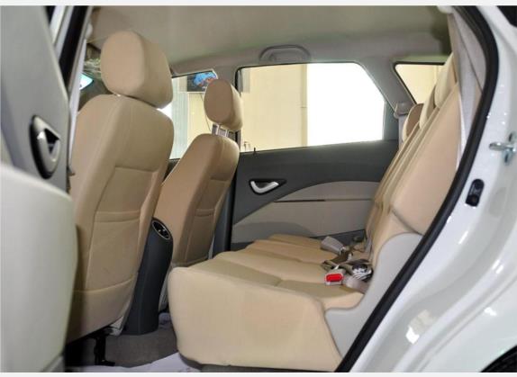 瑞风M2 2010款 1.8L MT舒适型 车厢座椅   后排空间