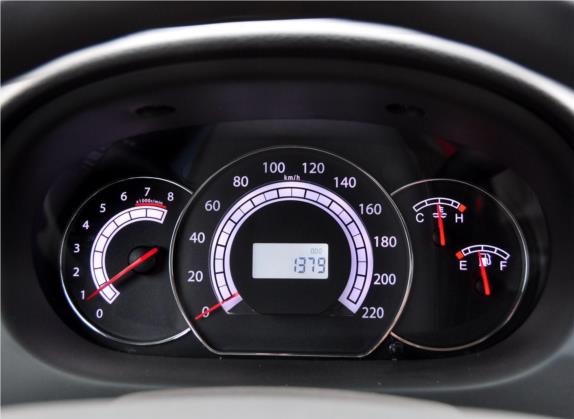 瑞风M2 2011款 1.5L MT宜家舒适版 中控类   仪表盘