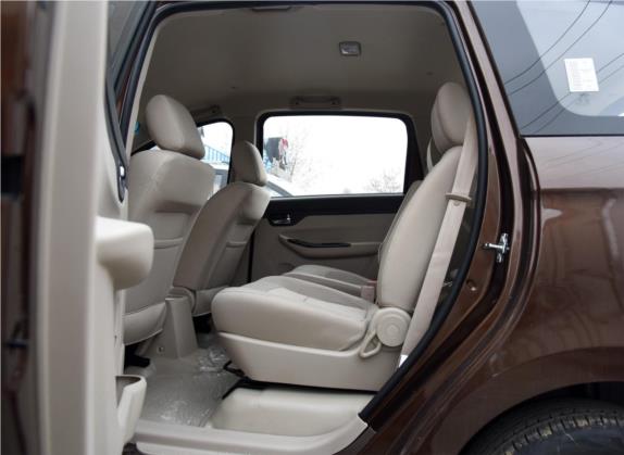 开瑞K50 2015款 1.5L 手动基本型 车厢座椅   后排空间