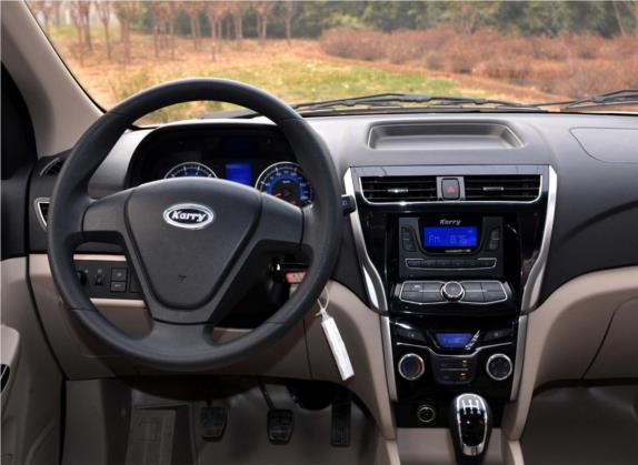 开瑞K50 2015款 1.5L 手动舒适型 中控类   驾驶位