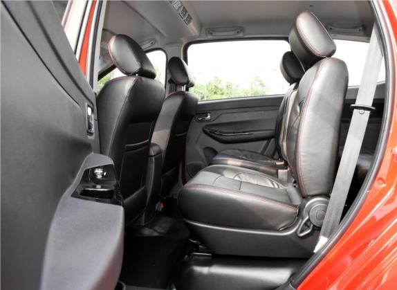 开瑞K50 2017款 1.5L 手动豪华型 车厢座椅   后排空间